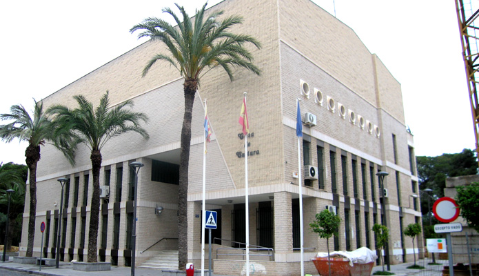Casa de cultura, Guardamar del Segura, Alicante.